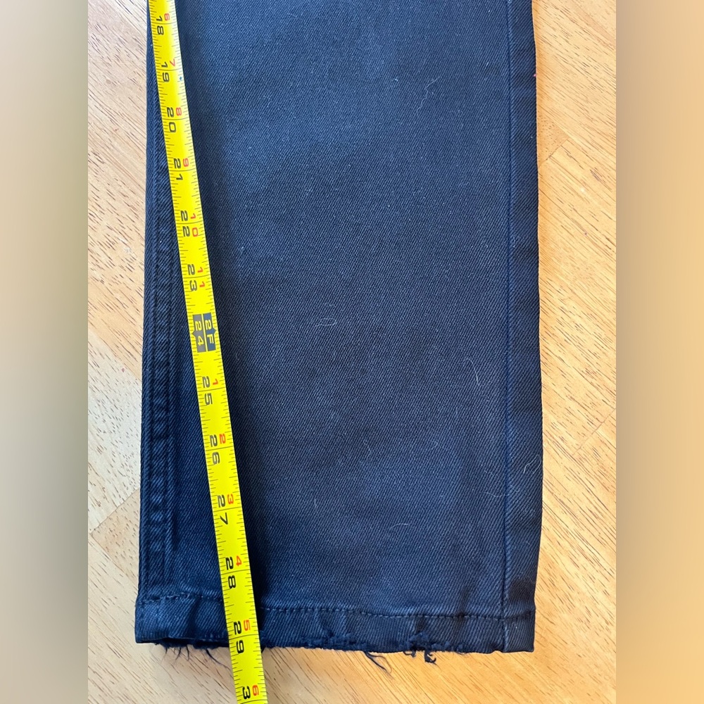 Original Use Jeans Mens 30X30 Black Slim Taper Distressed Stretch Denim NWT - Picture 8 of 12